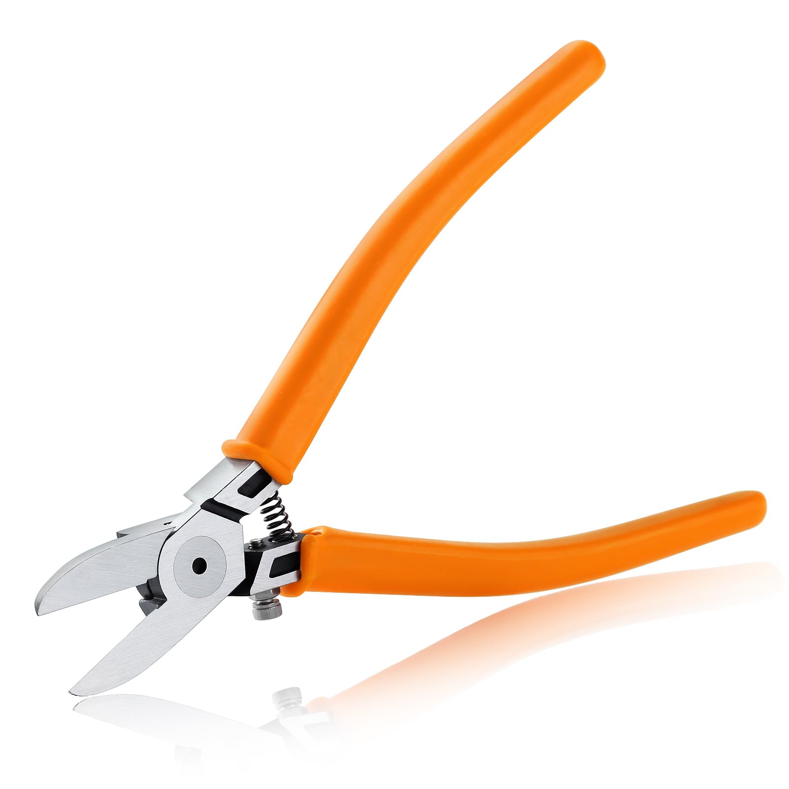 SPEEDWOX Flush Cutter Side Cutting Pliers Angled Wire Cutters for Jewelry Making Flush Cut Pliers Cutter Tool Wire Cutting Tool for Electrical Crafting Jewelry Making Artificial Flowers Zip Tie