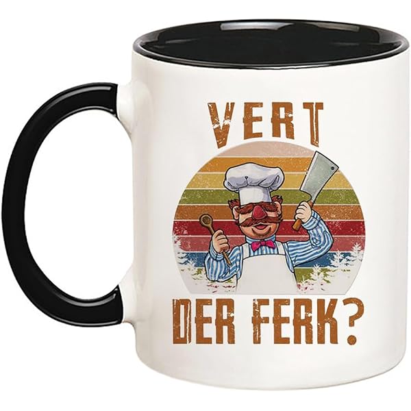 Buy Vert Der Ferk Swedish Chef Retro Vintage T-shirt, Vert Der
