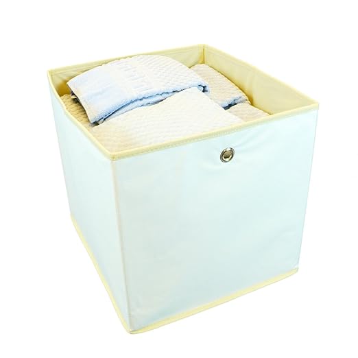 rotekiste 4 X Aufbewahrungsbox Regalbox 38x33x33 cm - mit kleinem Schönheitsfehler 4er-Set Regaleinsatz
