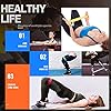 Baudane-Resistance-BandsSet-of-5-Skin-Friendly-Resistance-Band-Fitness-Exercise-Loop-Bands-with-5-Different-Levels-Elastic-Band-for-Home-Gym-Training-ArmsLegsPilatesYoga-Free-Carrying-Case-Included Resistance Bands,Set of 5 Skin-Friendly Resistance Band, Fitness Exercise Loop Bands with 5 Different Levels Elastic…