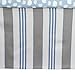 Lambs & Ivy Elephant Tales 6-Piece Crib Bedding Set - Blue/Grey/Cream