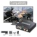 eSynic VGA to HDMI Converter Box 1080p HD Video Converter Adapter with RCA L/R Audio Input for HDTV Projector Monitor PS3 Laptop Desktop