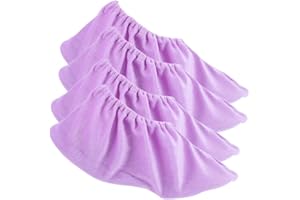 WHAMVOX Bowling Shoe Covers Anti-Slip Lightweight Elastic Shoe Protectors for Indoor Bowling Practice 2 Pairs Fits Most Sizes