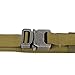Aiduy Tactical Heavy Duty Waist Belt Shooters Belt with Cobra Buckle 1.5'' inch (Coyote Brown, Medium)