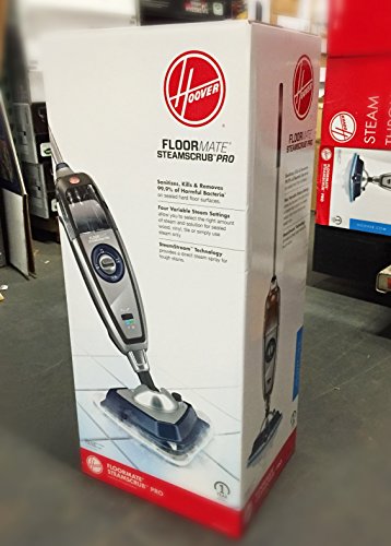 Hoover SteamScrub Pro Steam Mop WH20400 Silver/Gray