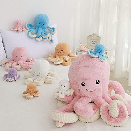 DENTRUN Octopus Stuffed Animals, Octopus Plush Doll Play Toys for Kids Girls Boys Adults Birthday Xmas Gift Present 7/16/24/32 Inches, 5 Colors - Thumbnail 4
