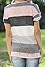 Chellysun Women's V-neck Casual Short Sleeve T-shirt Blouse Tees Tops Grey X-Large