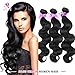 HLSK Hair 7A Brazilian Virgin Hair Supple Body Wave 3 Bundles 100% Unprocessed Virgin Human Hair Weave Extensions remy Human Hair (100g+/-5g)/pc