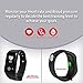 Fitness Tracker with Heart Rate Monitor, Blood Pressure/Blood Oxygene Monitor, Catsonic Waterproof Activity Tracker/Pedometer records Distance, Steps, Calories Burned & Sleep Patterns (Black)
