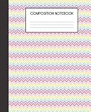 Composition Notebook: Unicorn Face Pattern College Ruled Notebook Lined School Journal
