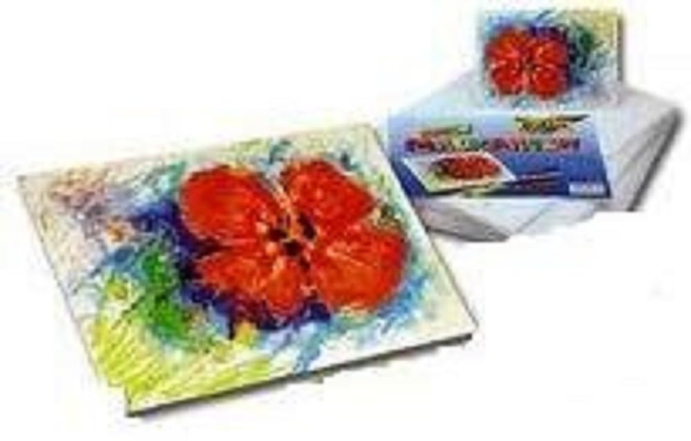 folia 2360 - Encaustic - Colouring Cards, DIN A6, Pack of 100, Highly Compacted, Very Smooth Special Paper for Wax Painting Technology โ image 1