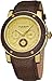 Akribos XXIV Women's AK560BR Quartz Multi-Function Genuine Leather Watch