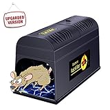 Electronic Rat and Rodent Trap by Ovinm - Powfully Kill and Eliminate Rats, Mice or Other Similar Rodents Efficiently and Safely
