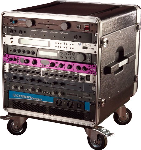 Gator 14U Rack Base with Casters for Console Audio Racks (GRC-BASE-14)