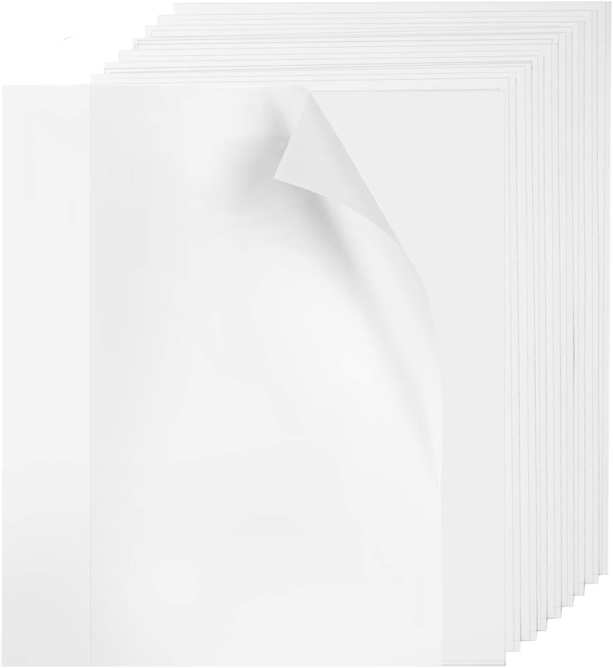 Vellum Paper Translucent Printable 110 Sheets 8.5x11 Inches for Printing Sketching Tracing Drawing (8.5x11 Inches, 93GSM/63LBS)