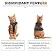 SCIROKKO Cat Harness and Leash Set - Escape Proof Adjustable Puppy Harness for Outdoor with Reflective Strap, Soft Mesh with Metal Clip Cat Walking Jacket for Kitten Rabbit
