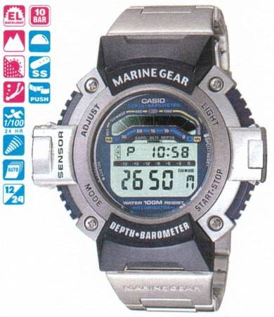 casio marine gear