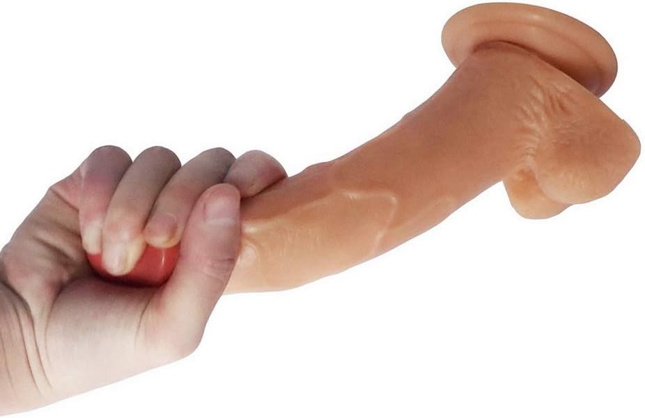 MXYLYM9 Béd Réstráīnts2, Beginner Simulation Flexible Waterproof Wand Shaking with Flared Suction Cup flesh color | long：7.87 inches/20cm，diameter：1.57inches/4cm