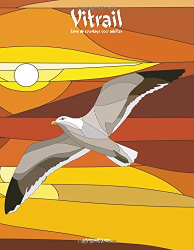 Livre De Coloriage Pour Adultes Vitrail 1 2 French
