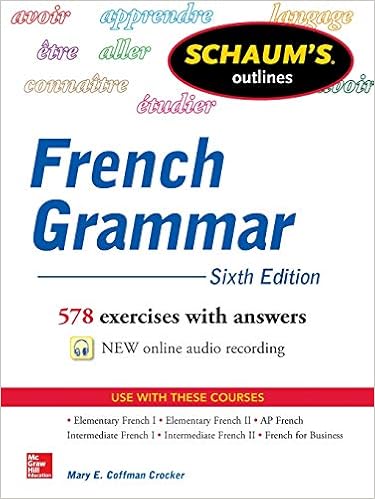 Amazoncom Schaums Outline Of French Grammar - 