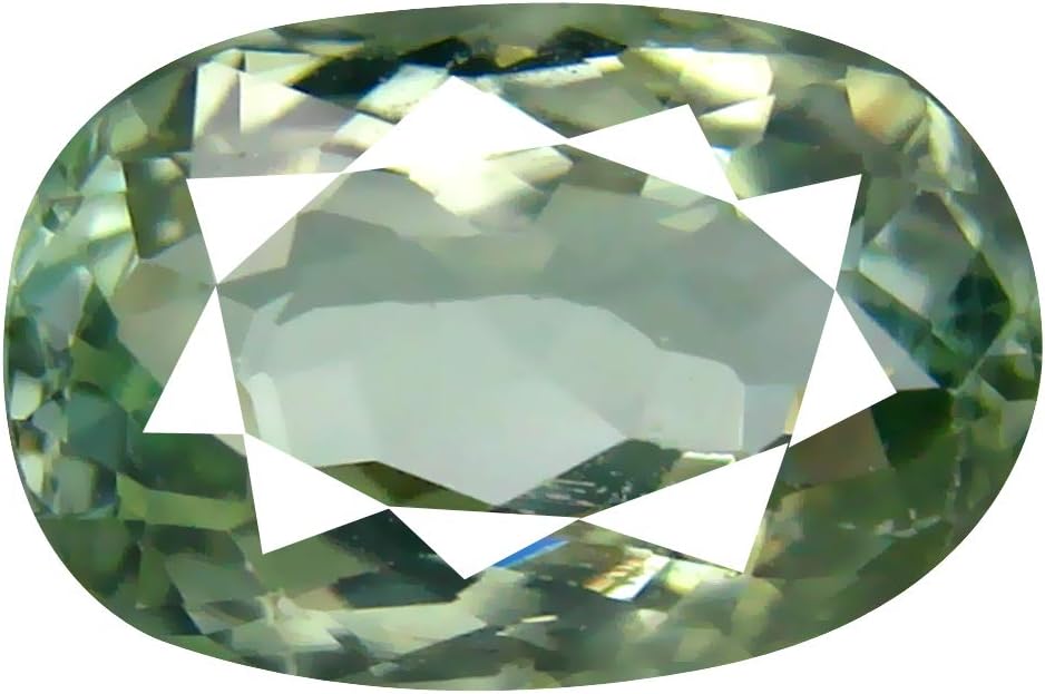 3.37 ct Oval Shape (11 x 8 mm) Mozambique Green Tourmaline Natural Loose Gemstone
