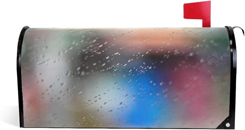 Amazon Com Sawhoon Art Mirror Rain Drop Mailbox Cover Mailwraps