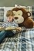 Animal Adventure | Monkey Character Backrest, Brown, 14