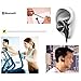 Bluetooth Headphones,BICOL V4.1 Wireless Sport Stereo In-Ear Noise Cancelling Sweatproof Headset with APT-X/Mic for Samsung Galaxy S7 S6 S5 iPhone 7 6s Plus and Android Phones (Black)