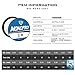 FISHINGSIR MonoPro Monofilament Fishing Line - Premium Mono Nylon Lines - Superior Strong and 30% Higher Abrasion Resistance, 175-3280Yds, 4LB-130LB