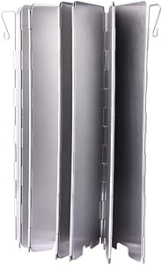 Etopar 8/9/10/12 Plate Foldable Burner Windshield Outdoor Camping Cooker Picnic BBQ Cooking Gas Stove Wind Screen