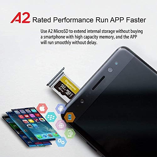Amazon 5年保証 トップクラス 規格 Gigastone Micro Sd Card 512gb マイクロsdカード 512 Gb プロ級高画質 Ultra Hd 4k動画対応 Nintendo Switch 動作確認済 超高速起動 V30 100mb S スマート端末アプリ最適化 Micro Sd カード Sd 変換アダプタ付属 W