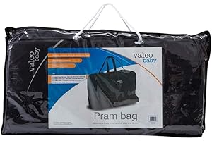 Valco Baby Universal Storage Bag for Single & Twin Strollers – Fits Snap Duo, Trend, NEO Twin & DUO X, Durable Travel Bag with Carry Handle & Reinforced Bottom