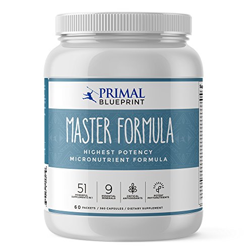 Primal Blueprint  Master Formula, Ultra High Potency Multivitamin, 360 Count