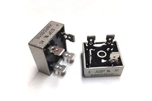 KBPC5010 Bridge Rectifier Diode 50A 1000V KBPC Single Phase Full Wave 50 Amp Electronic Silicon Diodes (Pack of 2) by Envistia Mall