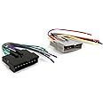 Scosche FD02B Stereo Wiring Harness Compatible with Select Non-Amplified 1985-2004 Ford, Lincoln, Mazda, Mercury and Nissan Vehicles - Car Stereo Harness - Check Vehicle List in Images for Your Model