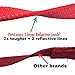 Dog Leash for Medium, Large and Small Dogs - 6 Foot Dog Leashes for Training and Daily Walks - Durable Sizes in Lightweight and Heavy Duty for Small and Large Breeds (2-Layer Reflective, Red)