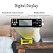 DaringSnail AM/FM NOAA Weather Emergency Solar Digital Crank Radio with 3W LED Flashlight, SOS Alarm & 2000MAh Power Bank（Yellow）