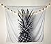 Shukqueen Fresh Pineapple Printed Wall Art Hanging Tapestry Dorm Decor (51