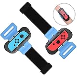 Wrist Bands for Nintendo Switch Controller Game Just Dance 2019, Adjustable Elastic Strap for Joy-Cons Controller, Two Size for Adults and Children, 2 Pack