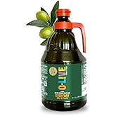 O-Live & Co. Extra Virgin Olive Oil, First Cold Pressed, Smooth & Fruity, Estate Bottled, Non-GMO, Kosher, Gluten-Free, 66 fl oz (2L)