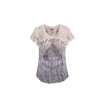Harley Davidson T-Shirt Spade Sheer Burnout