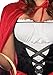 Leg Avenue Women's Costume, Red, Large