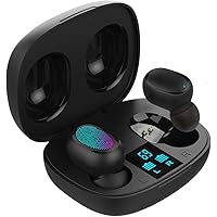 PTron Bassbuds Pro in-Ear True Wireless Bluetooth Headphones (TWS) with Mic - (Black)