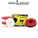 Revolving Electric Cleaning Brushes Carpet Spot Cleaning and Upholstery Cleaning Kit by Drillbrush