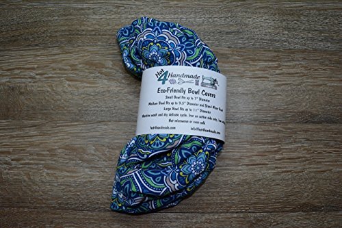 Eco-Friendly//Reusable//Bowl Covers//Set of 3//Medallion