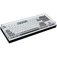 Acrylic Keyboard Dust Cover,96 Keys Transparent Mechanical Keyboard Protective Cover,Compatible with Computer Gaming Keyboards (14.57''x4.84''x0.87'')