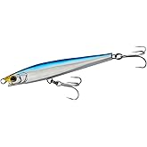 Yo-Zuri R1451-B: Hydro Monster Shot (S) 110Mm 4-3/8", Blue Silver