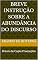 Livro Breve Instrução sobre a Abundância do Discurso: Brevis de Copia Praeceptio