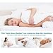Balichun Premium Goose Down Comforter Queen- Solid White - Soft 1500 Thread Count Cotton Shell - 750 Fill Power - Down Duvet Insert with Tabs (White, Queen)