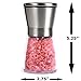 drtulz FBA_BCK43449 Brushed Stainless Steel Salt, 6 x 3 x 5 inches
